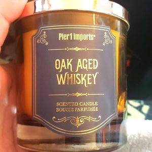 Pier One Oak Aged Whiskey Candle